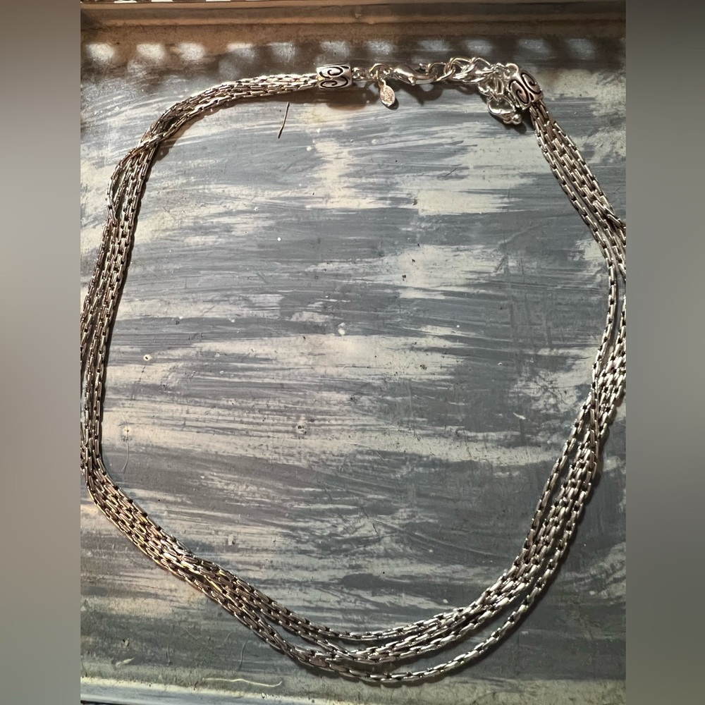 💍 Chic Silver Layered Necklace
